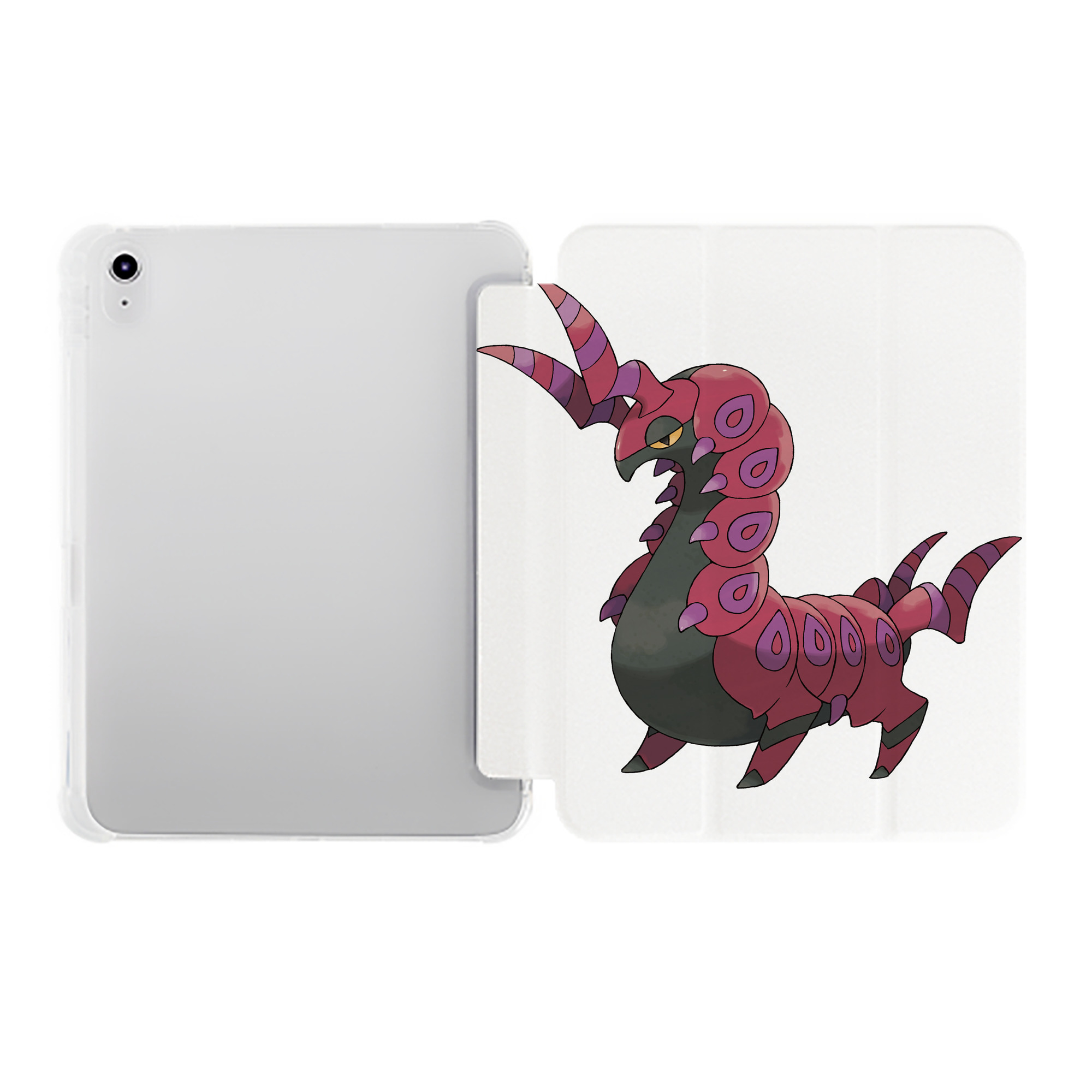 （画像用） ポケットモンスター Pokémon IPad ケース ペン収納付き 三つ折りスタンド PUレザー×シリコン 対応機種9.5/10.5/10.9インチ